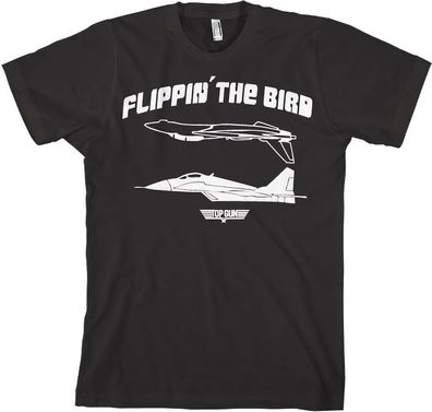 Top Gun Flippin The Bird Big Tall T-Shirt PM-1-TTG010-H26-17