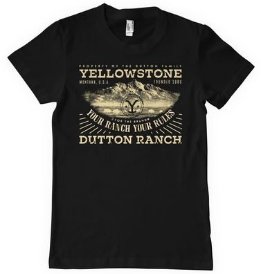 Yellowstone Your Ranch Your Ranch Big Tall T-Shirt PM-1-YSTN017-H82-8