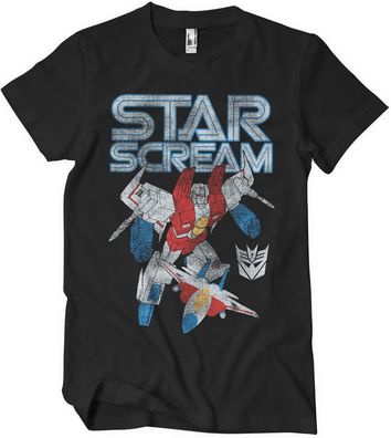 Transformers Starscream Washed Big Tall T-Shirt HSB-1-TF1019-H4-8
