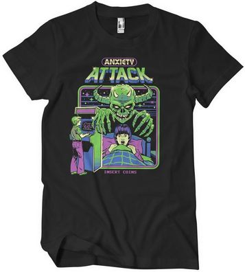 Steven Rhodes Anxiety Attack Big Tall T-Shirt DTR-1-SR158-DTF892