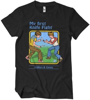 Steven Rhodes My First Knife Fight Big Tall T-Shirt DTR-1-SR018-DTF711