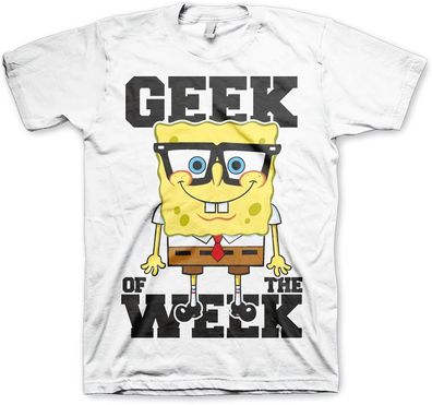 SpongeBob Squarepants Geek Of The Week Big Tall T-Shirt NIC-1-SB004-H49-10
