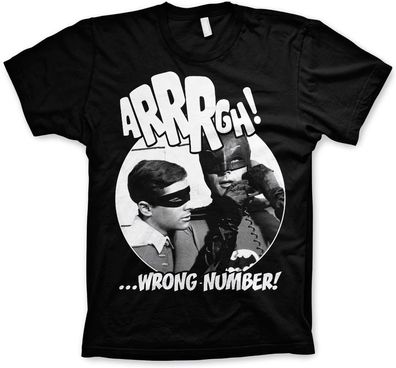 Batman Arrrgh Wrong Number Big Tall T-Shirt WB-1-BAT026-H45-15