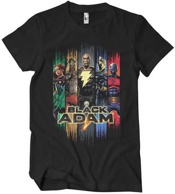 DC Comics Black Adam Characters Big Tall T-Shirt WB-1-BLAD005-DTF715