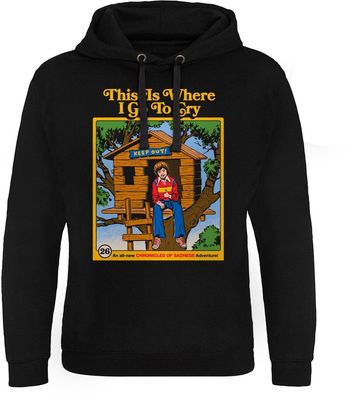 Steven Rhodes This Is Where I Go To Cry Epic Hoodie DTR-37-SR304-DTF867