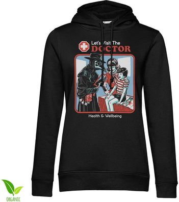 Steven Rhodes Damen Let's Visit The Doctor Girly Hoodie DTR-37-SR169-DTF863