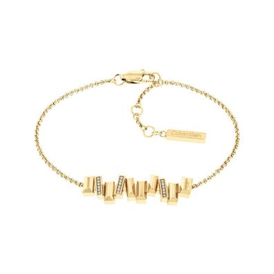 Calvin Klein - 35000241 - Armband - Damen - Edelstahl - gelbgold - 16 + 2,5 cm