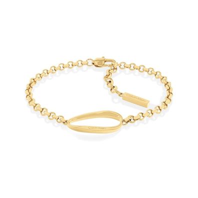 Calvin Klein - 35000358 - Armband - Damen - Edelstahl - gelbgold - 16 + 2,5 cm