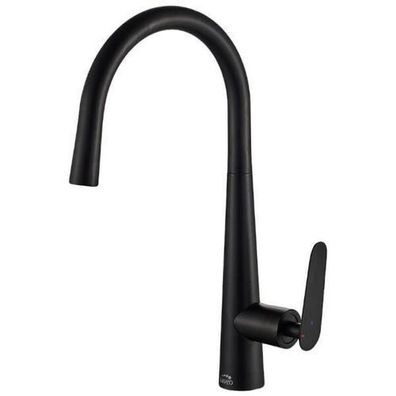 Küchenarmatur Wasserhahn NALDA Küchenmischer für Küche in Schwarz