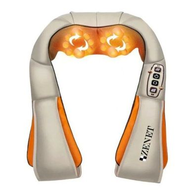 Zenet ZET-757 Shiatsu Nackenmassagegerät mit Wärmefunktion - Massagegerät für Nacken,