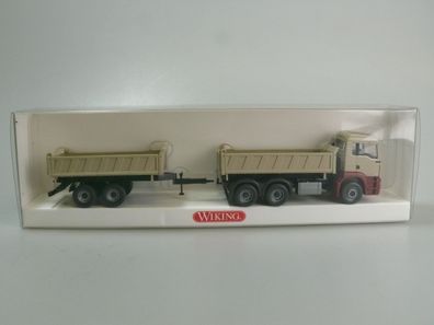 1:87 Wiking 678 02 37 MAN ‚KIPPHÄNGERZUG BEIGE‘ – neu