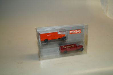 1:160 Wiking 90944 2x MB L2500 Koffer Marotzke/Reichspost, neuw./ovp