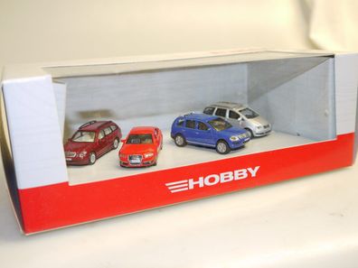 1:87 Piko 55736 MB E-Klasse T/Audi A6/VW Touareg/VW Sharan, neuw./ovp