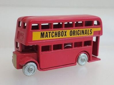 London Bus Matchbox 1-75 Regular No.5A Replica Modellauto