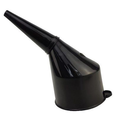 Flaschentrichter mit Sieb Trichter Einfélltrichter Félltrichter BLACK 8733