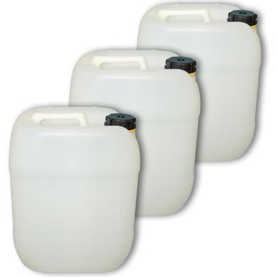 Plasteo 3x Wasserkanister, Plastekanister, Kanister 20 L