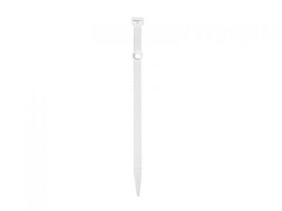 50 Stück Kabelbinder Kabelhalter Einzelschelle UP-z Ø38 weiß 12.38