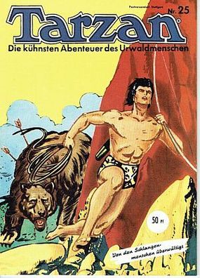 Tarzan 25 Verlag Hethke Nachdruck