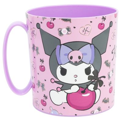 Hello Kitty Becher Mikrowellengeeigneter Kunststoffbecher 390?ml – Motivbecher