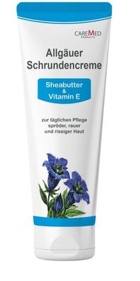 Caremed - FußFit - Allgäuer Schrundencreme - 125 ml