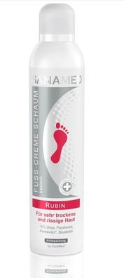 Sanamed Fuß-Creme-Schaum "Rubin" 150 ml