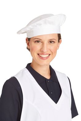 Leiber Kochmütze mit Klettverschluss 02/846/01