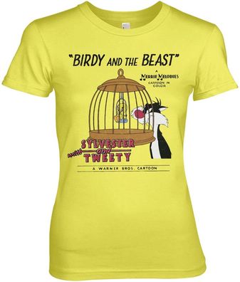 Looney Tunes T-Shirt Birdy And The Beast Girly Tee WB-5-LT013-H94-9