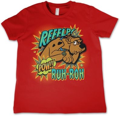 Hanna Barbera Kinder Scooby Doo Reeelp Kids Tee WB-12-SBD12004-DTF029