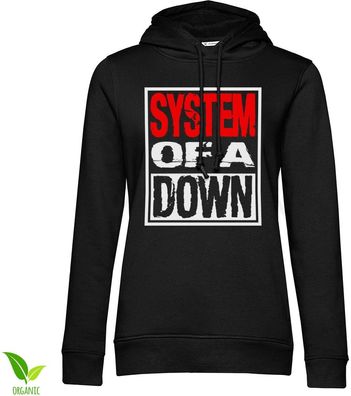 System Of A Down Damen Logo Girly Hoodie WMX-57-SOAD006-H92-3