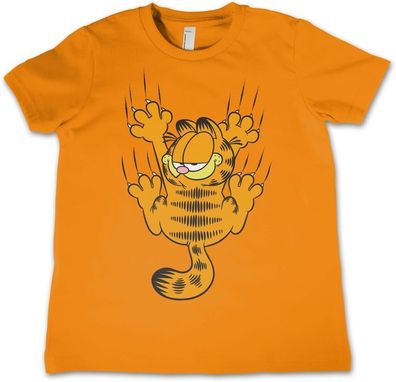 Garfield Kinder Hanging On Kids T-Shirt VIA-12-GAR004-H89-2