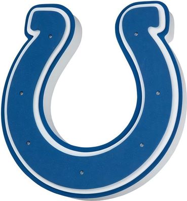 Indianapolis Colts 3D FanFoam Super Size Wall Sign 2023171 14 x 15