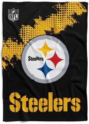 Pittsburgh Steelers Flannel Decke Throw Corner 4023099 150x200cm
