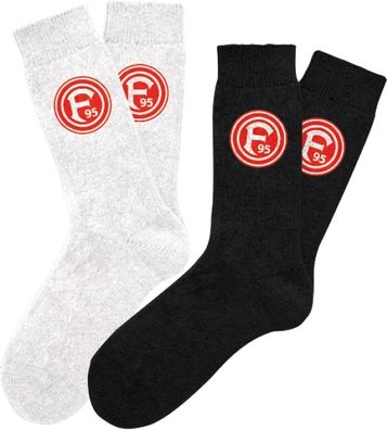 Fortuna Düsseldorf Sportsocken Logo 2er-Set 5600316
