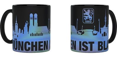 TSV 1860 München Tasse Skyline Metallic 3023260 11 Oz