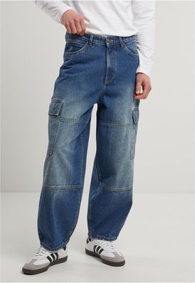 Urban Classics Tapered Heavy Ounce Baggy Cargo Jeans TB6747