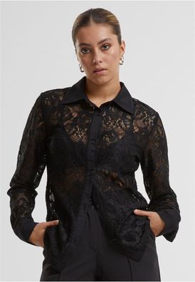 Urban Classics Damen Ladies Lace Blouse TB6945