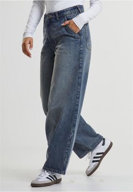 Urban Classics Damen Ladies Tapered Baggy Jeans TB7099