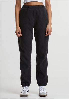 Urban Classics Damen Ladies Jacquard Velvet Sweatpants TB7112