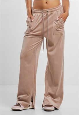 Urban Classics Damen Ladies Velvet Sweatpants TB7114