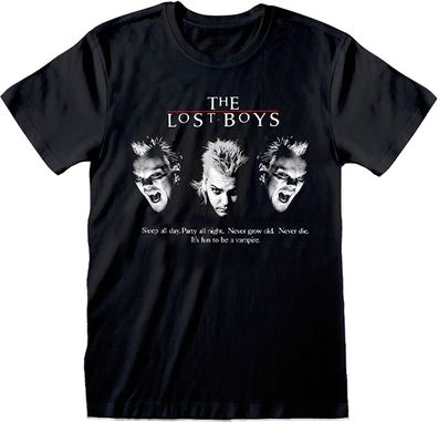 Lost Boys Jungen David Triptych T-Shirt LOB08979TSB