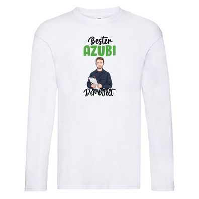 Bester Azubi | Ausbildung | Lehre | Lehrling v2 Long Sleeve Weiß