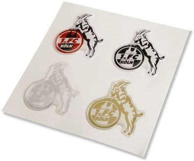 1. FC Köln Aufkleber 4er Karte 5020027