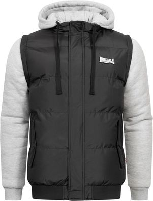 Lonsdale Dowpot Herren Jacke mit Kapuze normale Passform