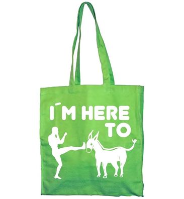 Hybris I'm Here To Kick Ass Tote Bag SH-4-15157-LFH2-5