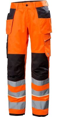 Helly Hansen Arbeitshose Uc-Me Cons Pant Cl2 Orange/Ebony-D92