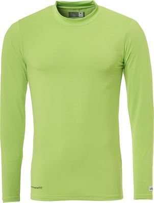 Uhlsport Kinder Longsleeve Distinction Colors Baselayer 100307809 Flash Grün-116