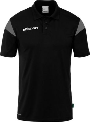 Uhlsport Squad 27 Polo Shirt 1002259 Schwarz/Anthra-3XL