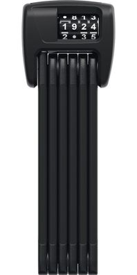 ABUS Faltschloss 6000C/90 LED BK SH BORDO Combo