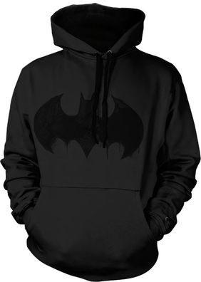 Batman Inked Logo Big Tall Hoodie WB-3-BAT035-H59-5