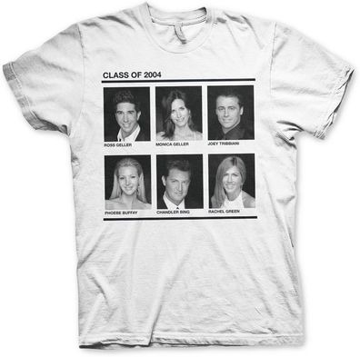 Friends Class Of 2004 Big Tall T-Shirt WB-1-FRND003-H90-10